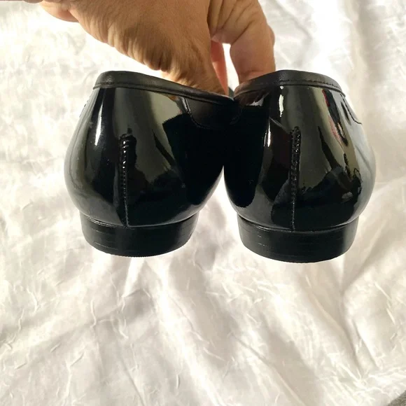 Enzo Angiolini Black Loafers old money luxury shoes minimalist 90’s workwear - Picture 3 of 5